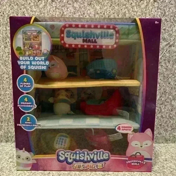 Squishmallows squishville mall 2” NEW - Picture 1 of 10